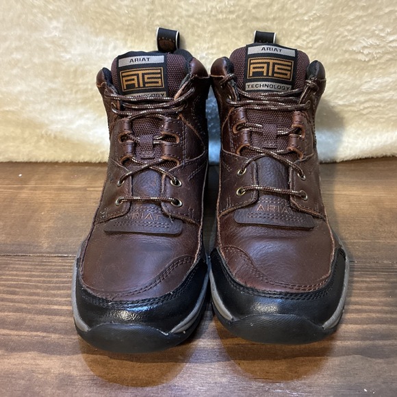 Ariat Shoes - Ariat Women's All Terrain Weather Waterproof Leather Hiking Boot Brown Size 9.5B